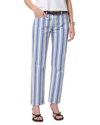 Anissa High Rise Straight Leg Jeans in Mar Stripe by CITIZENS OF HUMANITY