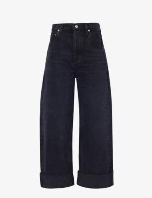 Ayla Wide-Leg Mid-Rise Denim Jeans by CITIZENS OF HUMANITY