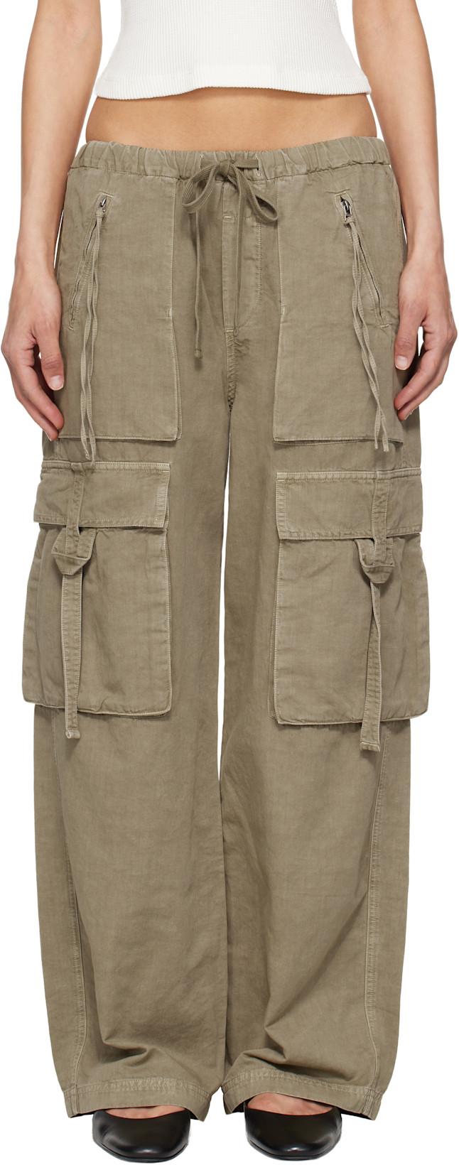 Beige Andira Pull On Trousers by CITIZENS OF HUMANITY