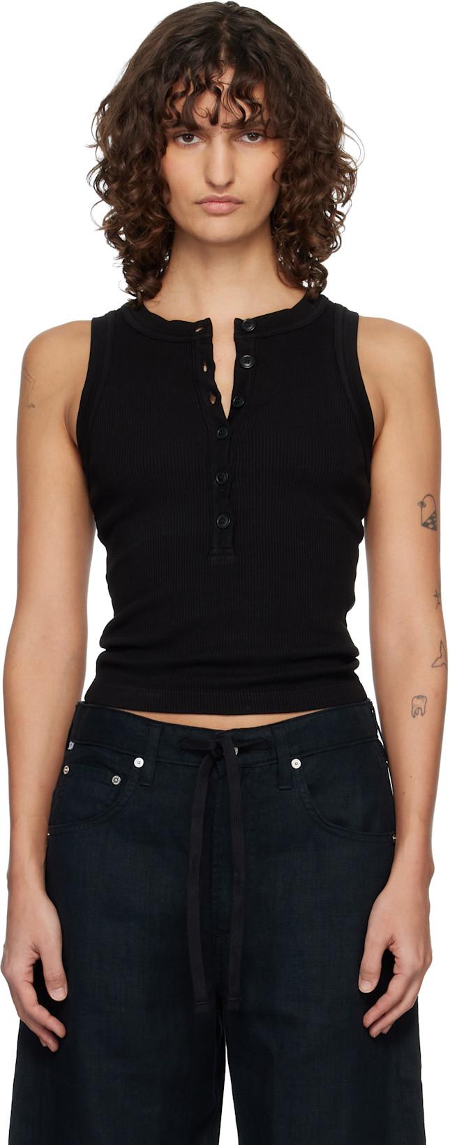 Black Caralyn Tank Top by CITIZENS OF HUMANITY
