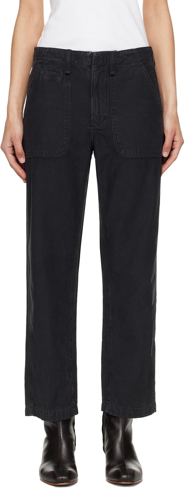 Black Winslow Utility Trousers by CITIZENS OF HUMANITY