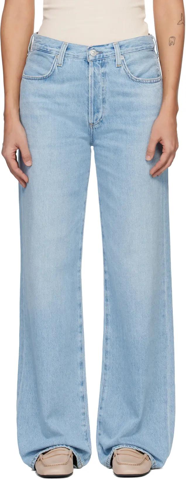 Blue Annina Straight Leg Jeans by CITIZENS OF HUMANITY