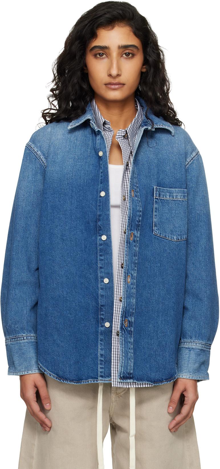 Blue Carter Denim Shirt by CITIZENS OF HUMANITY