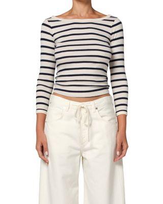 Boat Neck Slim Tee by CITIZENS OF HUMANITY