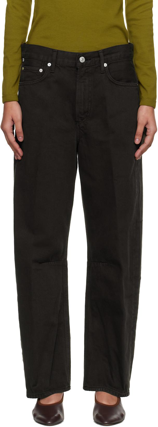 Brown Miro Relaxed Jeans by CITIZENS OF HUMANITY