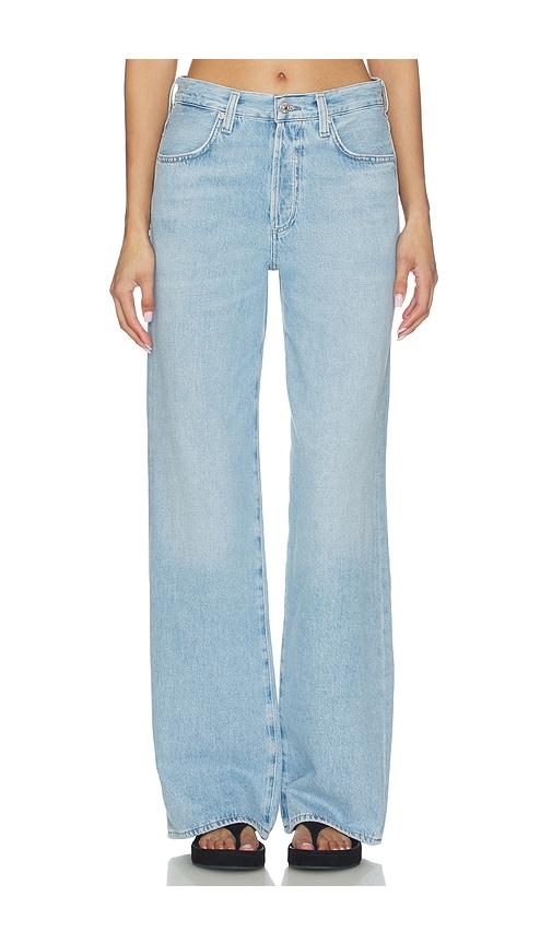 Citizens of Humanity Annina Straight Leg Jeans in Blue by CITIZENS OF HUMANITY