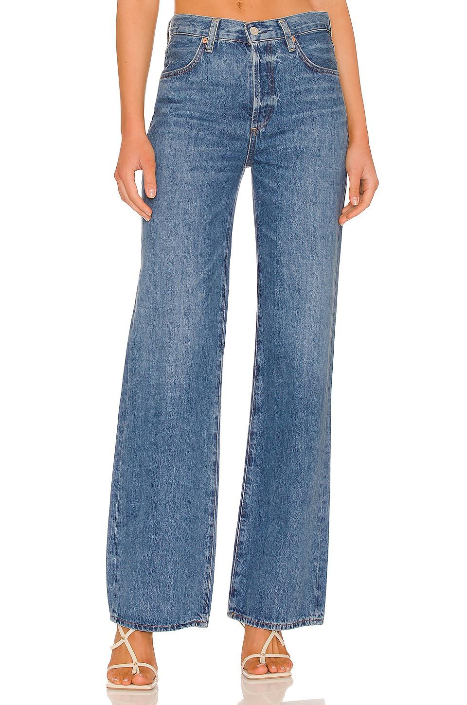 Citizens of Humanity Annina Trouser Jeans in Denim-Medium by CITIZENS OF HUMANITY