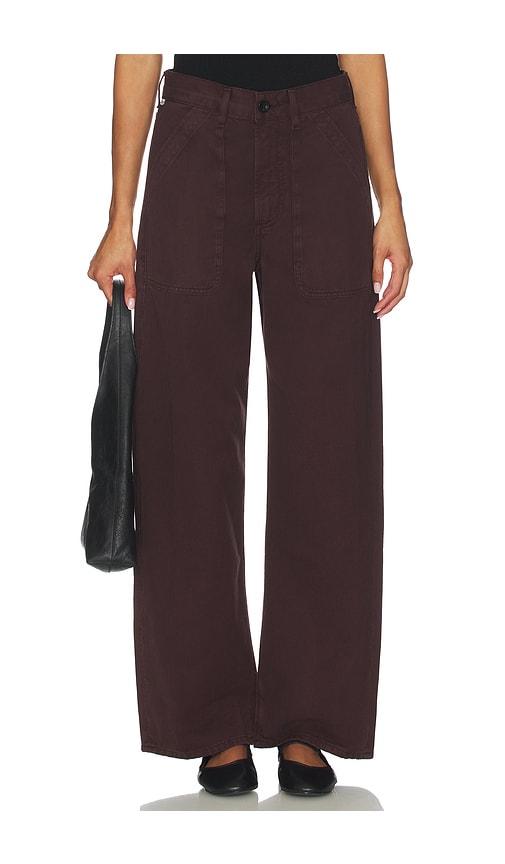 Citizens of Humanity Ayla Cargo in Brown by CITIZENS OF HUMANITY