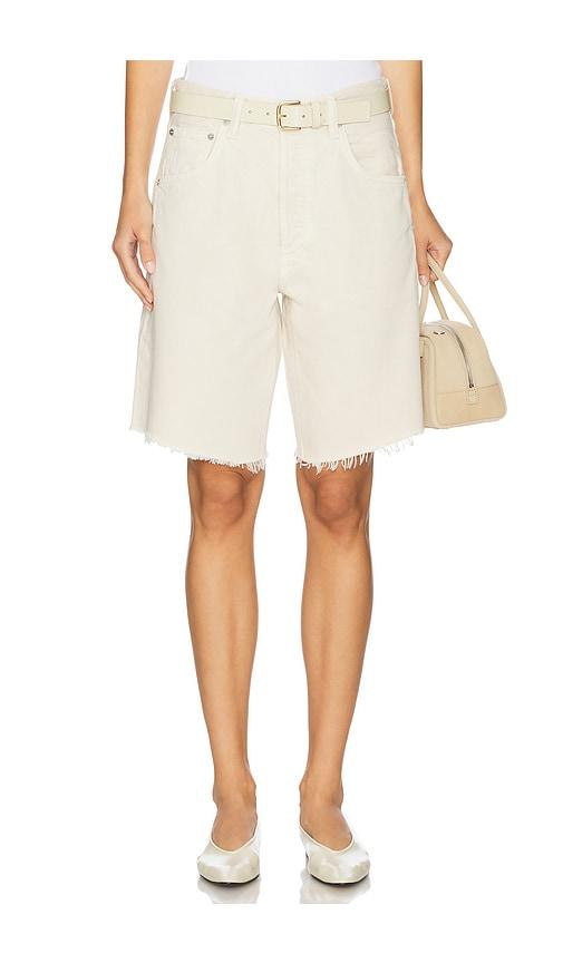 Citizens of Humanity Ayla Short in Cream by CITIZENS OF HUMANITY