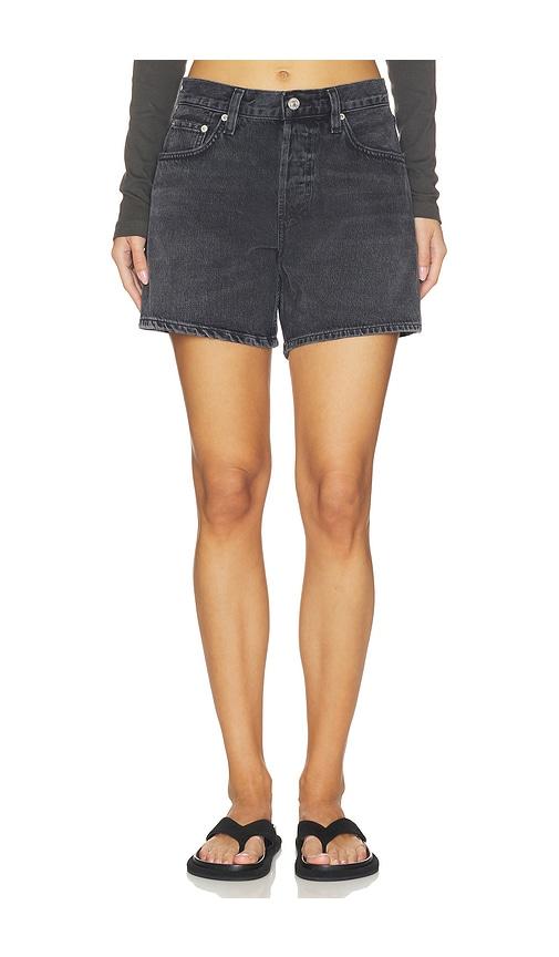 Citizens of Humanity Billie Relaxed Short in Black by CITIZENS OF HUMANITY