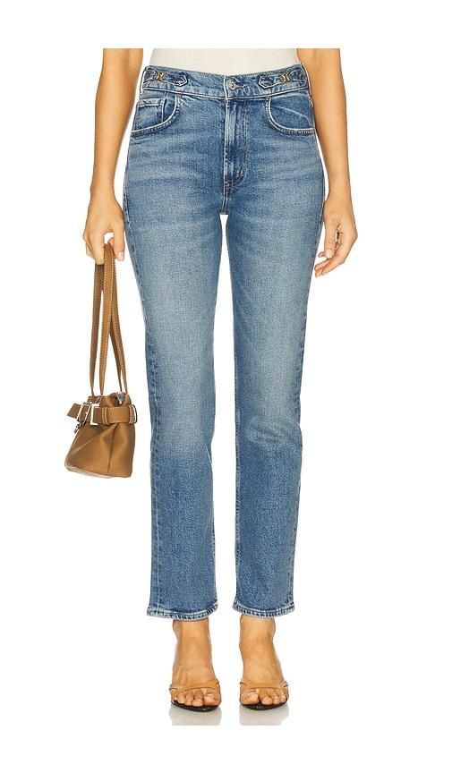 Citizens of Humanity Blaine Vintage Straight Jeans in Blue by CITIZENS OF HUMANITY
