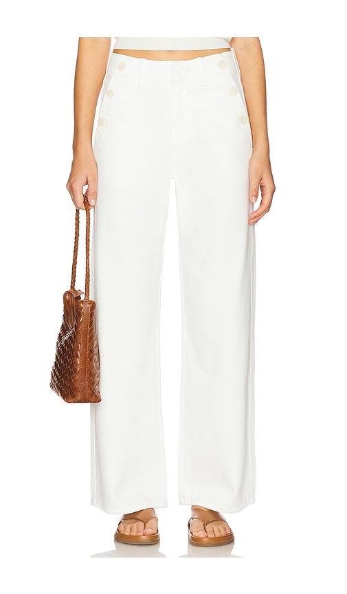 Citizens of Humanity Boardwalk Trouser Jeans in White by CITIZENS OF HUMANITY