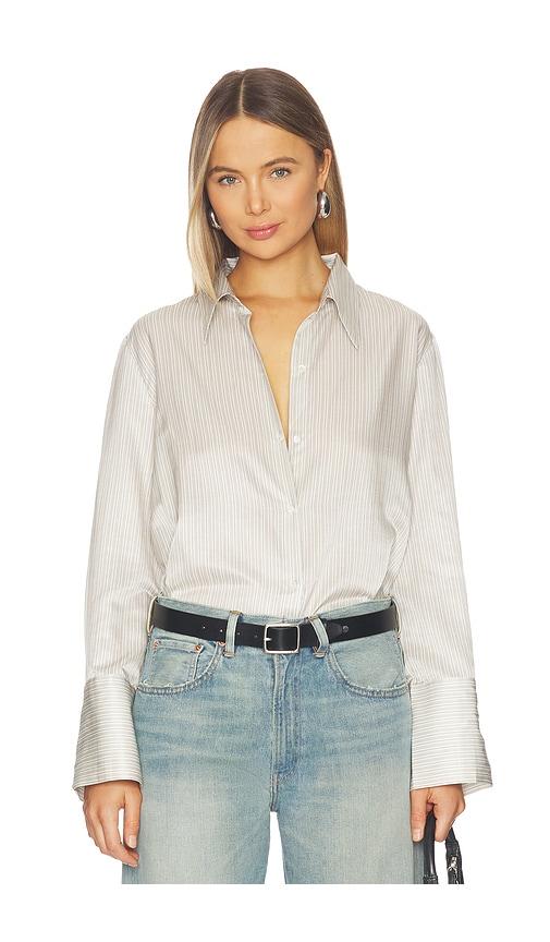 Citizens of Humanity Camilia Shirt in Tan by CITIZENS OF HUMANITY