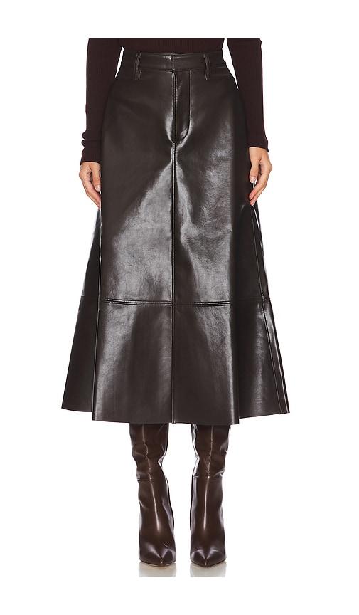 Citizens of Humanity Cassia Skirt in Brown by CITIZENS OF HUMANITY