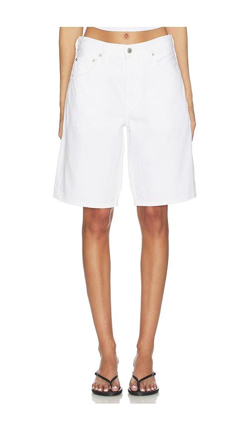 Citizens of Humanity Court Denim Short in White by CITIZENS OF HUMANITY