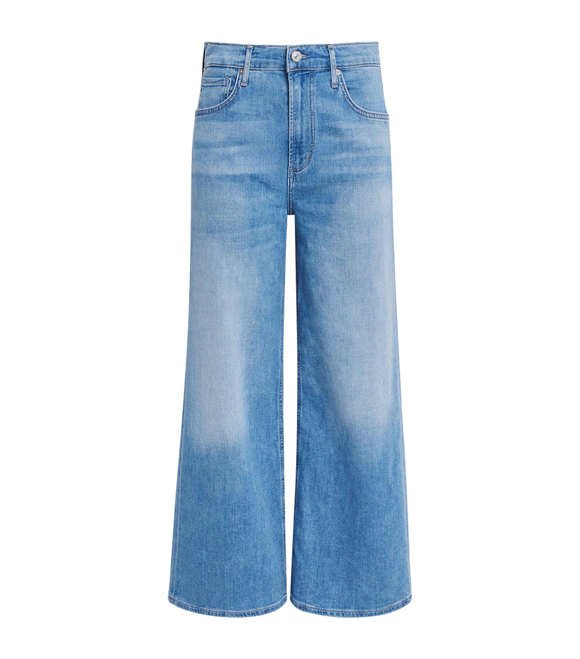Citizens of Humanity Cropped Lyra Wide-Leg Jeans by CITIZENS OF HUMANITY