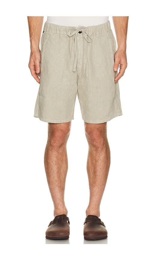 Citizens of Humanity Drawstring Deck Shorts in Cream by CITIZENS OF HUMANITY