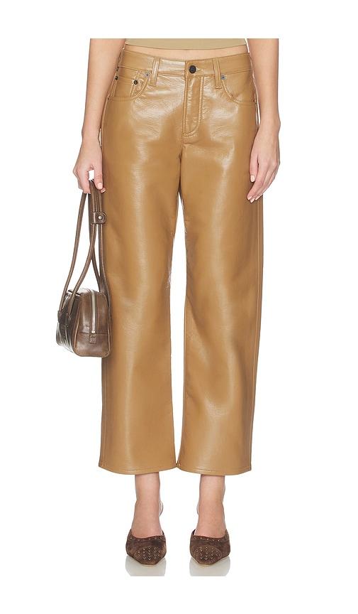 Citizens of Humanity Faye Vintage Straight Pants in Brown by CITIZENS OF HUMANITY