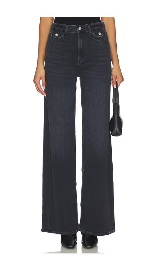 Citizens of Humanity Issy Wide Leg Jeans in Black by CITIZENS OF HUMANITY