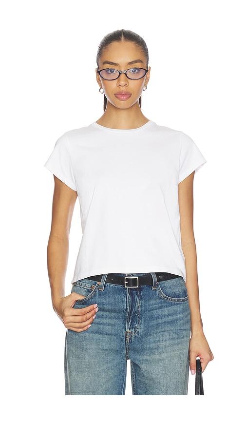 Citizens of Humanity Kai Baby Tee in White by CITIZENS OF HUMANITY