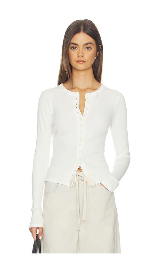 Citizens of Humanity Kari Long Cardigan in Ivory by CITIZENS OF HUMANITY