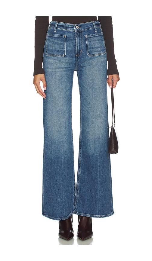 Citizens of Humanity Kimberly Patch Pocket Flare Jeans in Blue by CITIZENS OF HUMANITY