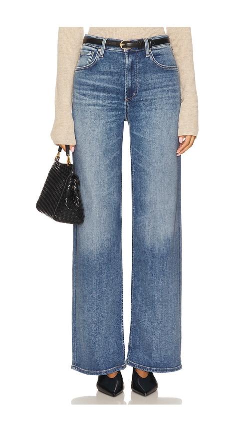 Citizens of Humanity Lyra Wide Leg Jeans in Blue by CITIZENS OF HUMANITY