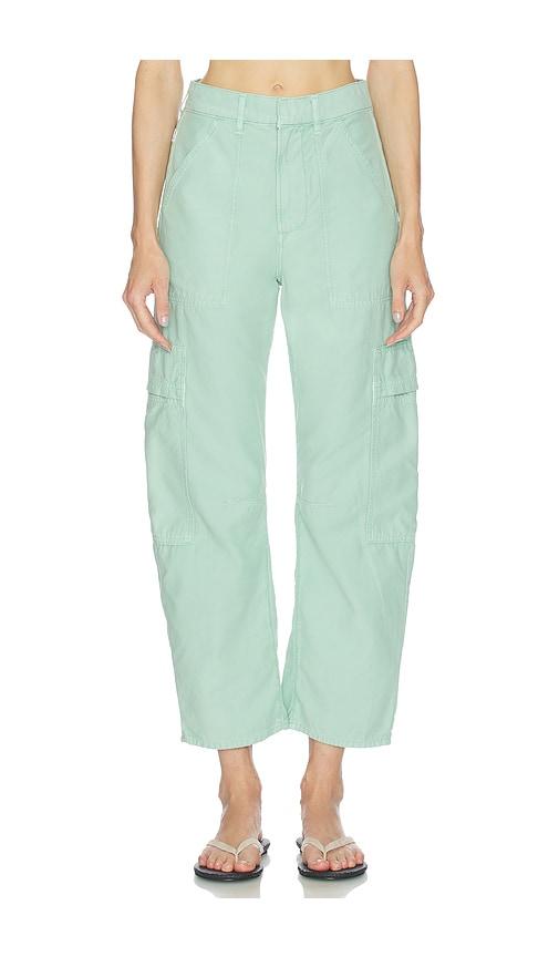 Citizens of Humanity Marcelle Cargo Pants in Mint by CITIZENS OF HUMANITY