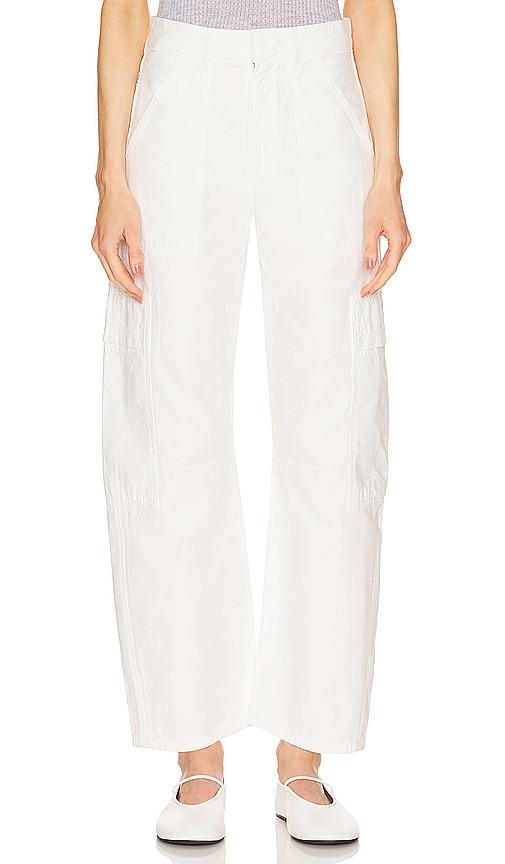 Citizens of Humanity Marcelle Cargo in White by CITIZENS OF HUMANITY