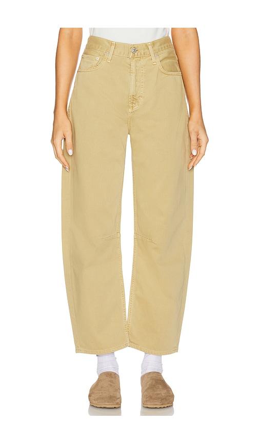 Citizens of Humanity Miro Relaxed Jeans in Yellow by CITIZENS OF HUMANITY