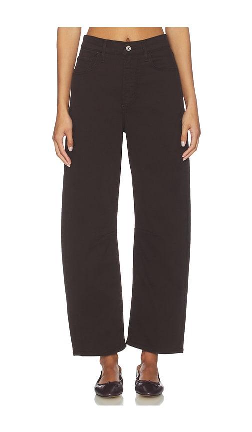Citizens of Humanity Miro Relaxed Pants in Brown by CITIZENS OF HUMANITY