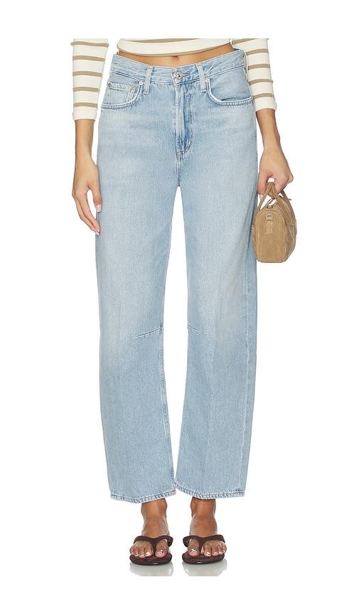 Citizens of Humanity Petite Miro Relaxed Jeans in Blue by CITIZENS OF HUMANITY