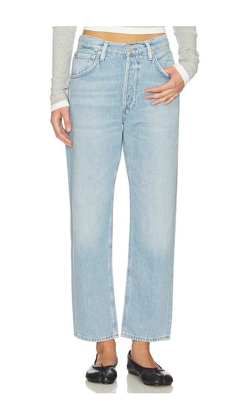 Citizens of Humanity Petite Winslow Boyfriend Jeans in Blue by CITIZENS OF HUMANITY