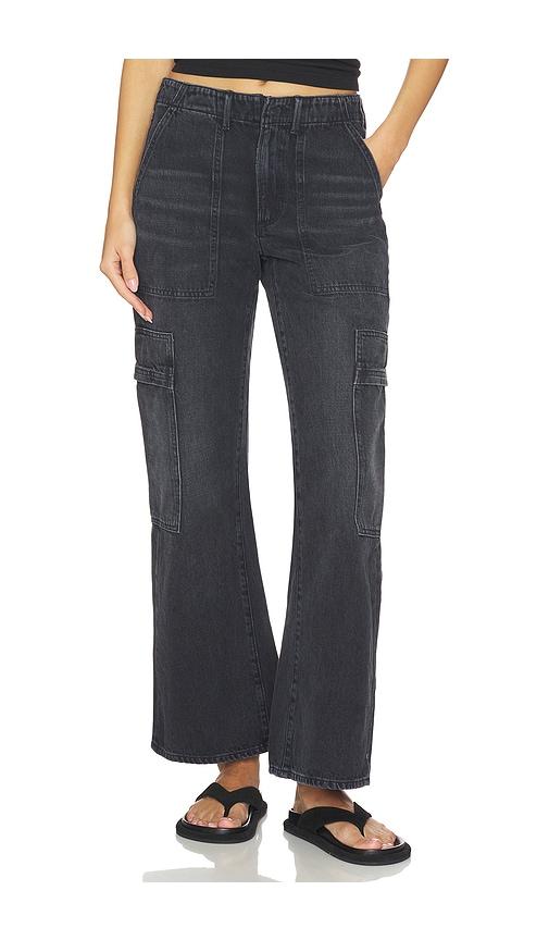 Citizens of Humanity Sienna Relaxed Utility Jeans in Black by CITIZENS OF HUMANITY