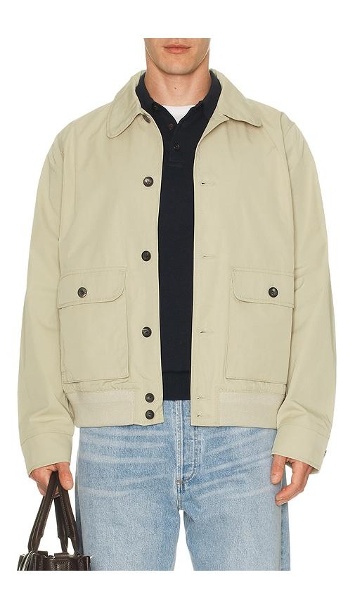 Citizens of Humanity Utility Jacket in Beige by CITIZENS OF HUMANITY