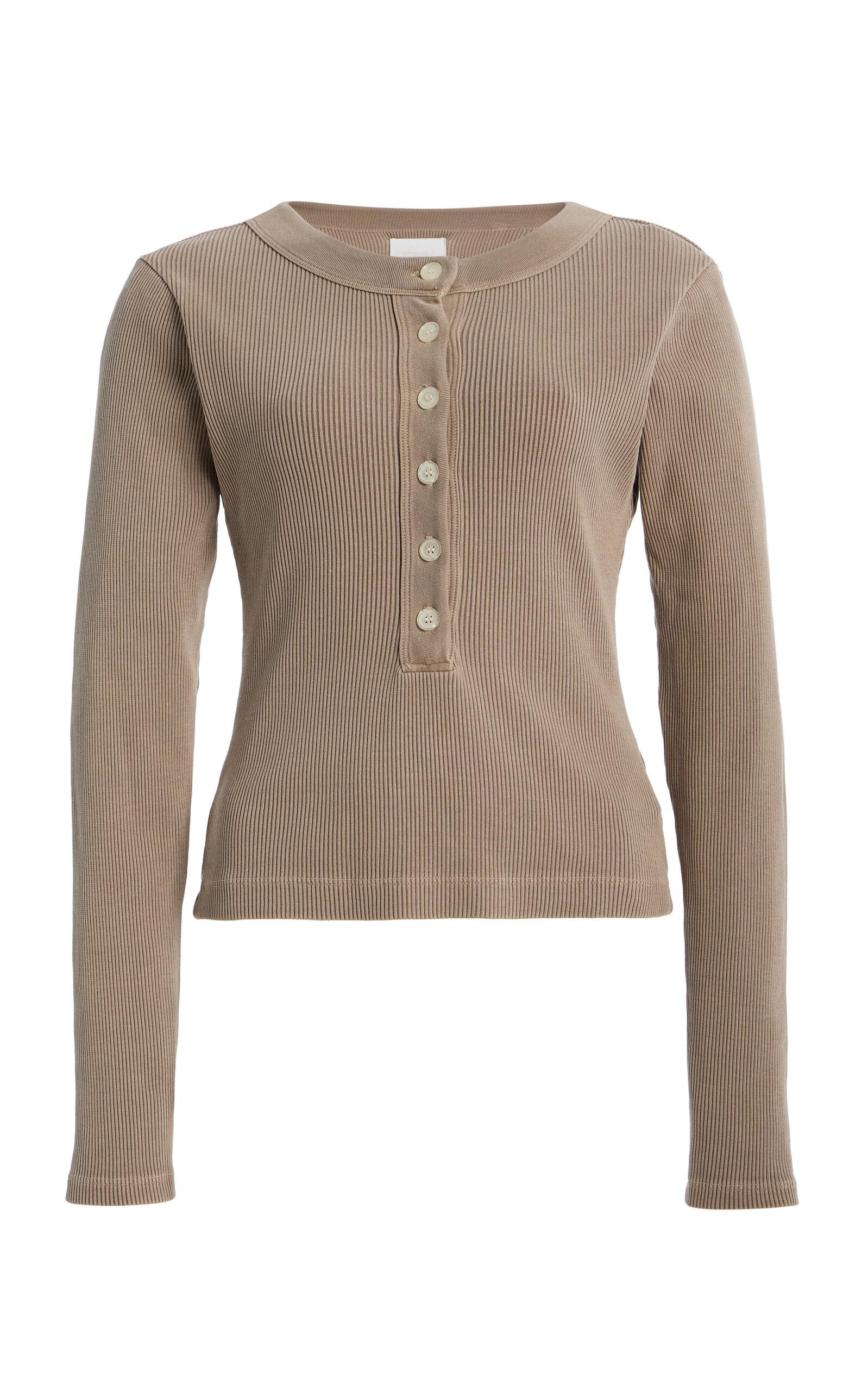 Citizens of Humanity Varra Cotton Henley Top - Moda Operandi by CITIZENS OF HUMANITY