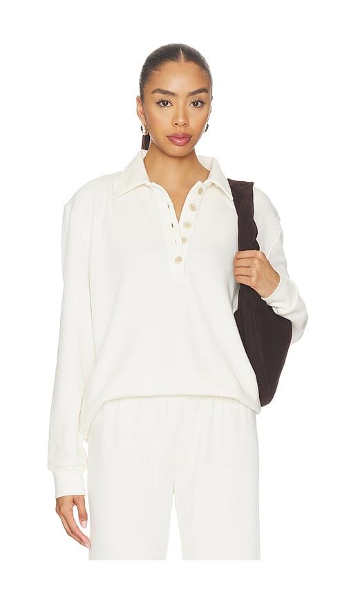 Citizens of Humanity Vintage Polo in Ivory by CITIZENS OF HUMANITY