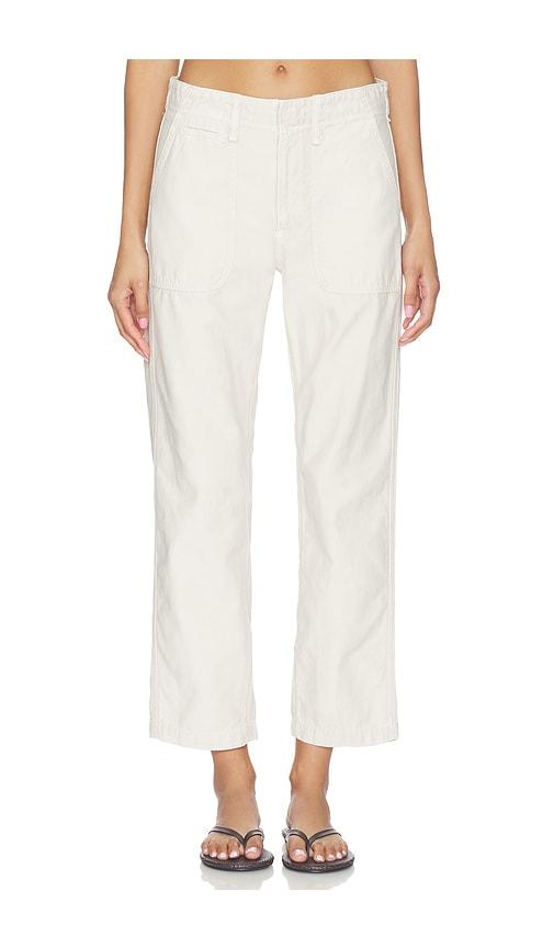 Citizens of Humanity Winslow Utility Pants in Cream by CITIZENS OF HUMANITY
