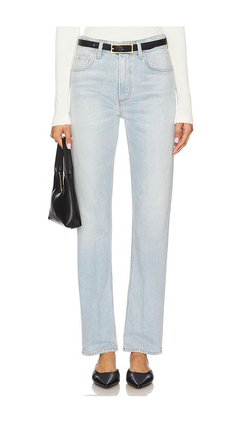 Citizens of Humanity Zurie Straight Jeans in Blue by CITIZENS OF HUMANITY
