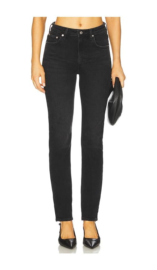 Citizens of Humanity Zurie Straight Leg Jeans in Black by CITIZENS OF HUMANITY