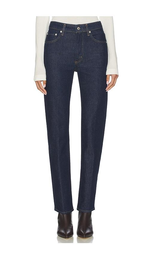 Citizens of Humanity Zurie Straight Leg Jeans in Blue by CITIZENS OF HUMANITY
