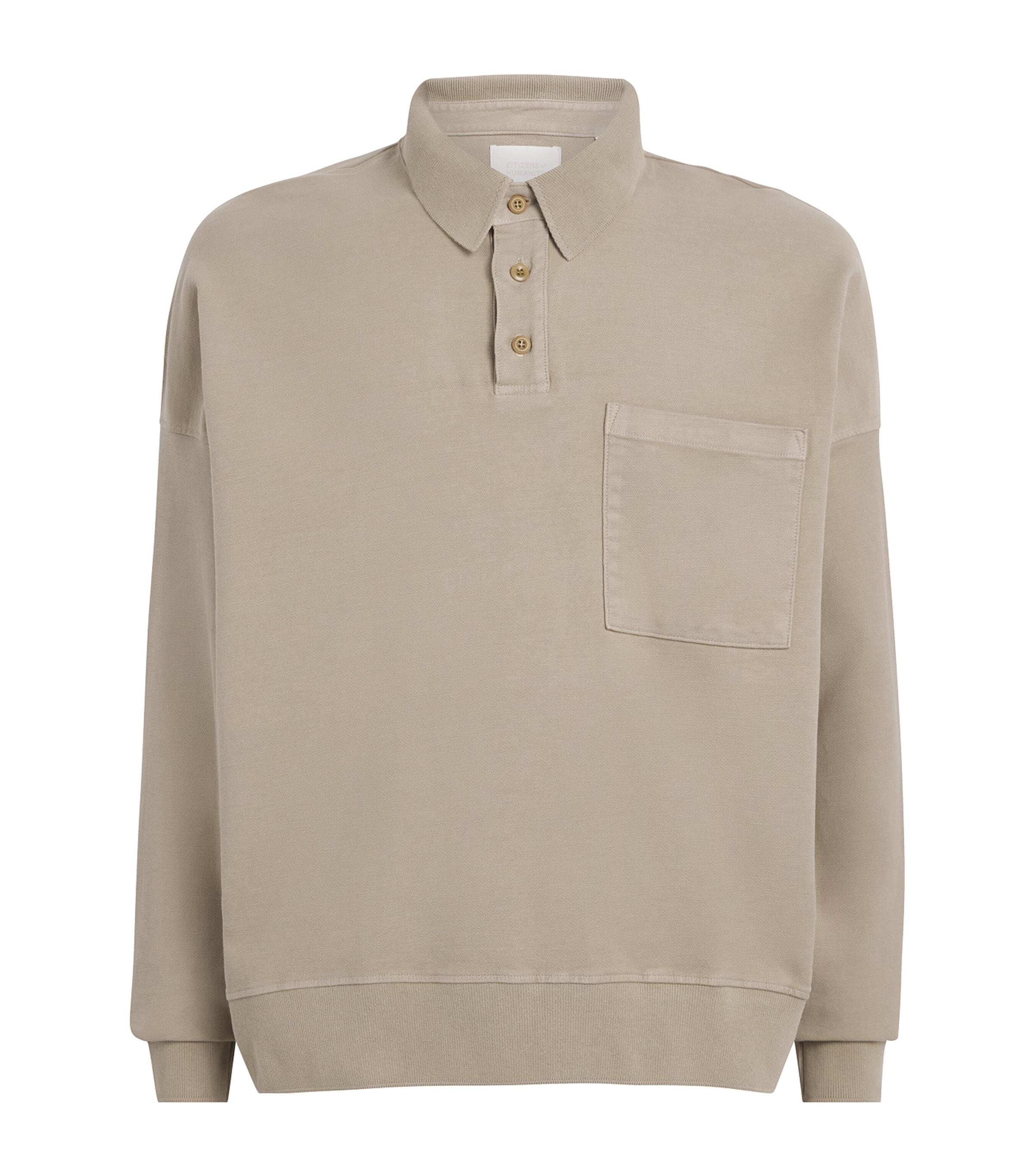 Cotton-Blend Polo Shirt by CITIZENS OF HUMANITY