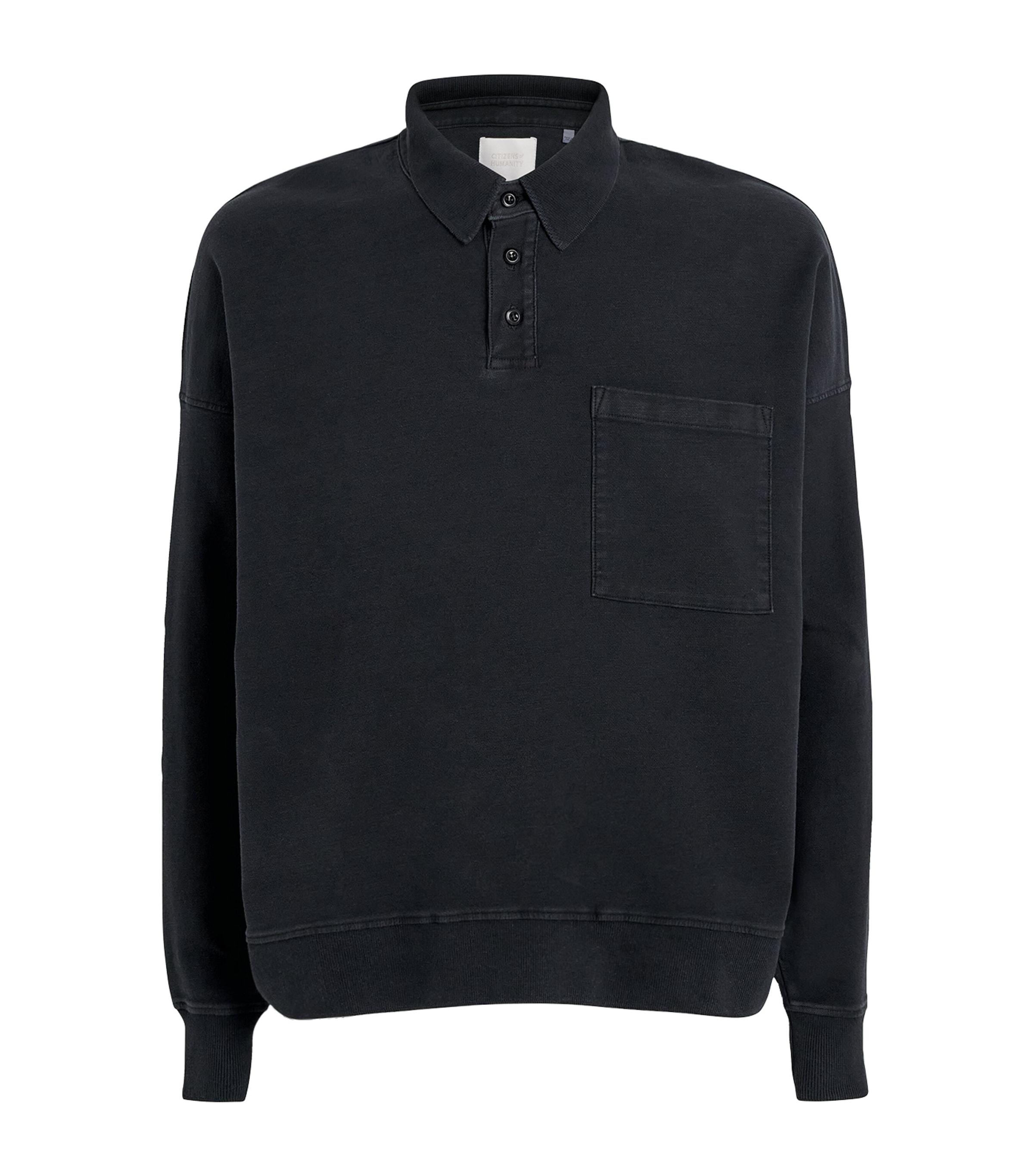 Cotton-Blend Rugby Polo Shirt by CITIZENS OF HUMANITY