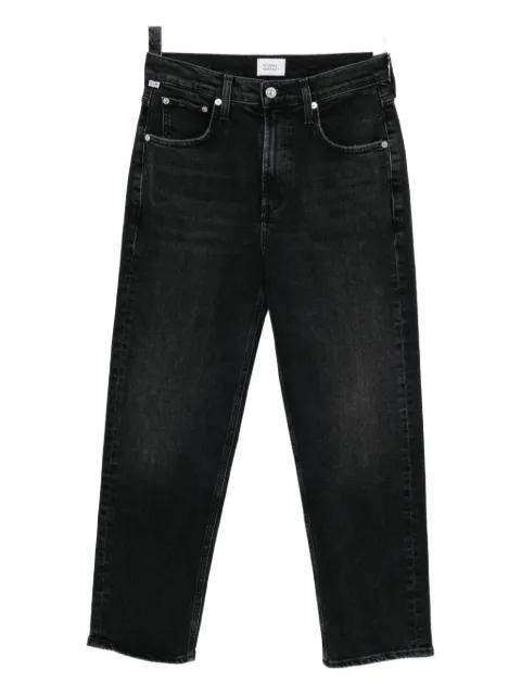DELFINA high-rise straight jeans by CITIZENS OF HUMANITY