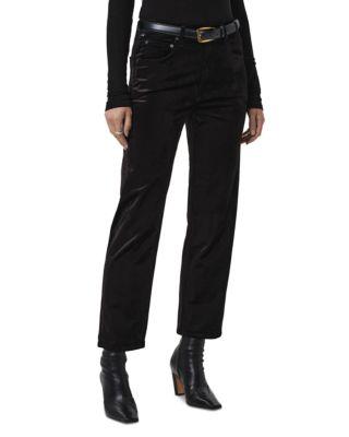 Delfina High Rise Straight Leg Jeans in Black by CITIZENS OF HUMANITY
