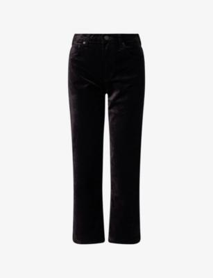 Delfina Straight-Leg Velvet Jeans by CITIZENS OF HUMANITY