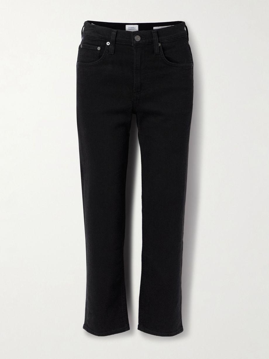 Delfina high-rise straight-leg jeans by CITIZENS OF HUMANITY