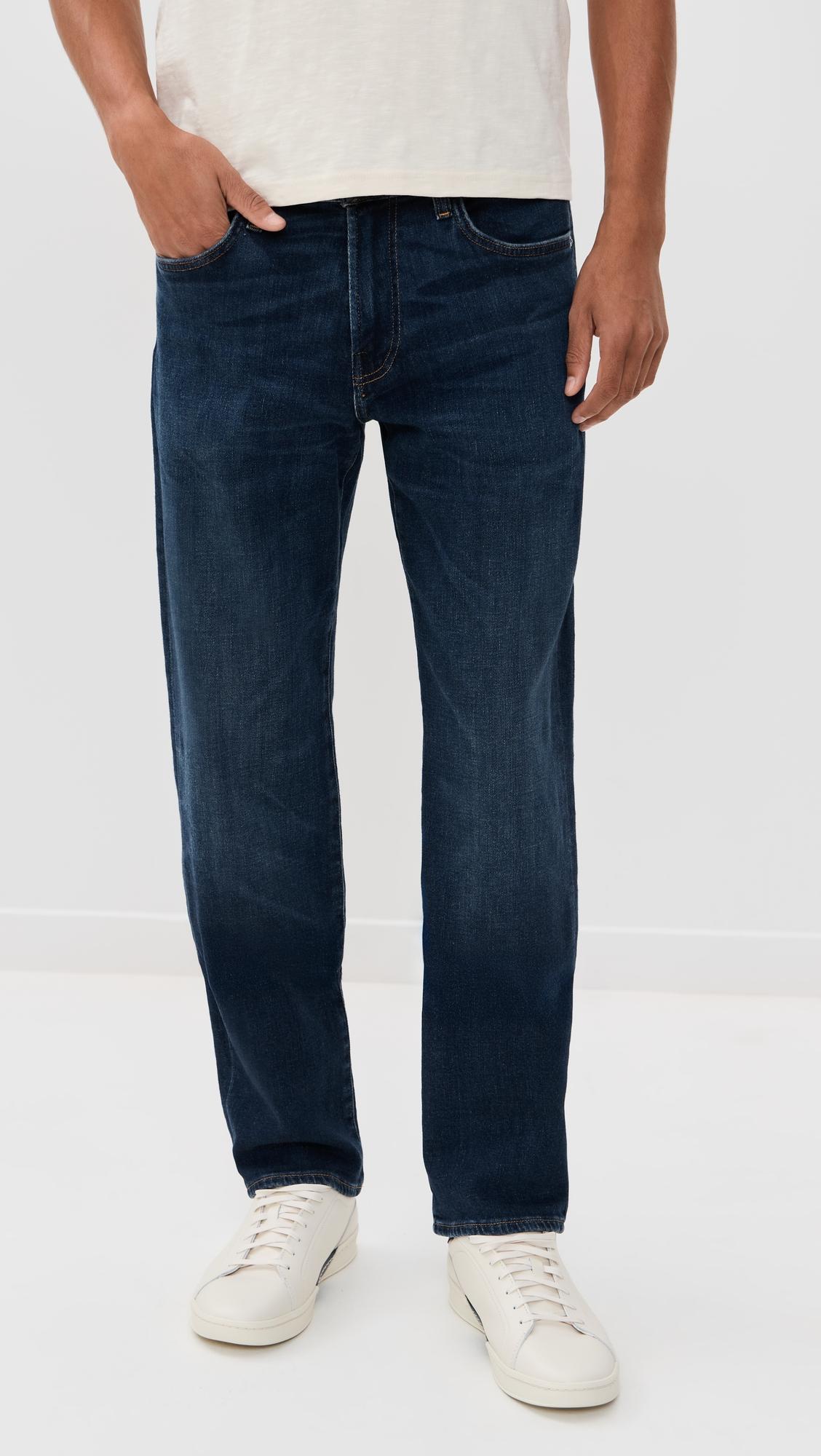 Elijah Cashmere Denim Straight Jeans - 32" by CITIZENS OF HUMANITY