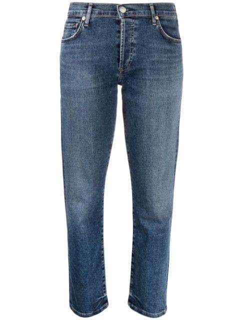 Emerson cropped slim-fit jeans by CITIZENS OF HUMANITY