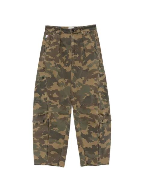 Flight camouflage-print straight trousers by CITIZENS OF HUMANITY